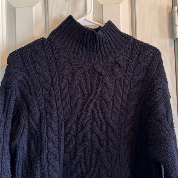 Vince Cable knit wool/ cashmere turtleneck sweater - Picture 6 of 8